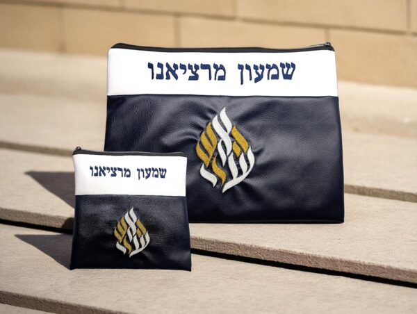 pochette brelev bleu